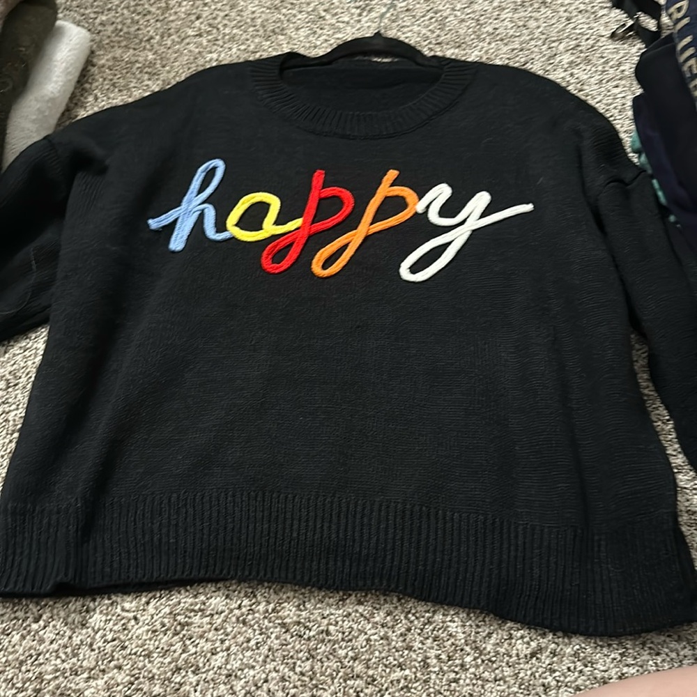 Happy sweater